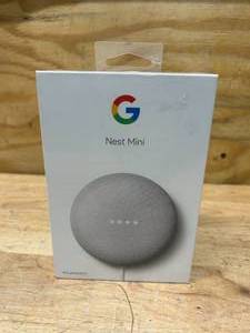 lot 18 image: GOOGLE Nest Mini (2nd Gen) - Smart Home Speaker with Google Assistant - Chalk