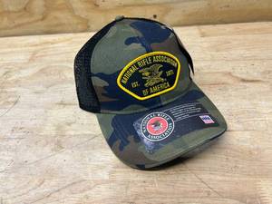 lot 102 image: BUCK WEAR NRA Embroidered Snap-Back Hat