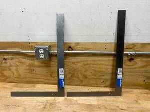 lot 123 image: EMPIRE Lot of 2- 16 x 24 Steel Framing Squares
