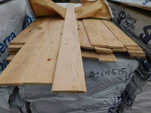 1 x 6 Western Wood(White Fir Pine) #3 Rustic Tongue & Groove LWP-4 - 1258 Linear Feet
