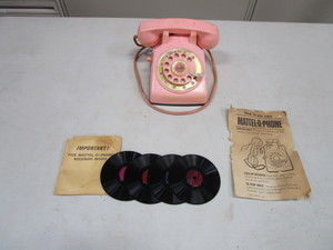 Barbie Phone Record Player