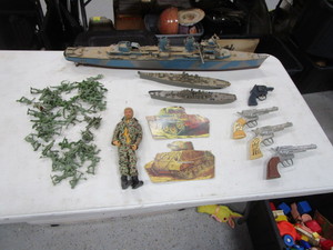 GI Joe, Army Men, Boats