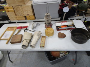 Cast Iron Pots & Misc. Vintage Items