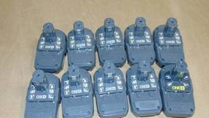 10 Pack Ryobi P102 18 Volt 1.3 Ah One Lithium-Ion Cordless Compact  Battery All Tested Good On Charger