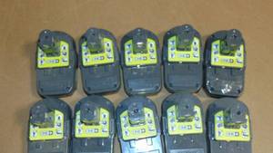 10 Pack Ryobi  P190 2.0 Ah 18 Volt One Lithium-Ion Cordless Compact  Battery All Tested Good On Charger