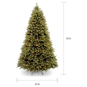 lot 14 image: National Tree 6-foot Downswept Douglas Fir Tree with Clear Lights 729083845604