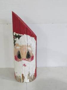 lot 41 image: Hand Painted Christmas Decoration 27H x 9 x 9
