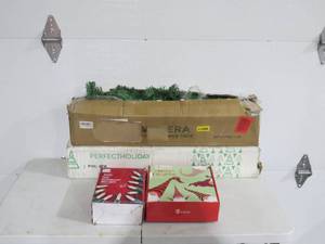 lot 43 image: Mixed Lot Christmas Decorations - TreesLightsDecor