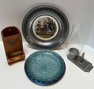 lot 39 image: Lot of Americana Memorabilia and Collectibles
