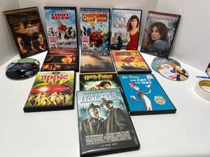 lot 87 image: 17 DVD Movies Including Sandra Bullock and New  Sealed Movies