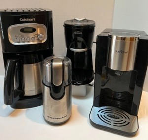 lot 95 image: COFFEE Anyone Variety of Coffee Related Appliances
