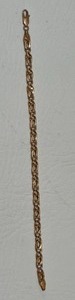 lot 131 image: Gold Bracelet open Link made in Italy 5.1 grams of 14K Gold 8