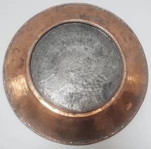 lot 301 image: Vintage Hand Made Copper Plate