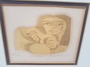 lot 312 image: Jorge Dumas Signed & Numbered Lithoprint MUSICAL
