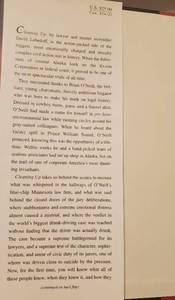 lot 326 image: Cleaning Up, The Story Behind The Biggest Legal Bonanza of our Time - Signed Copy
