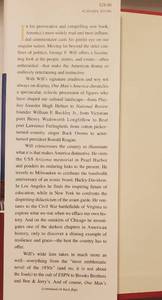 lot 329 image: One Mans America Signed Book by Author George F. Will