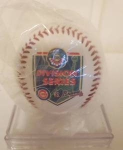 lot 337 image: 1998 Rawlings National League Division Series Baseball in Box