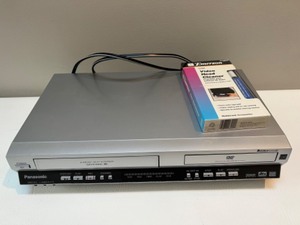 lot 177 image: Panasonic Double Feature VHS and DVD Player Model No. PV-D4745S
