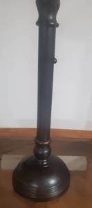 lot 248 image: Craftsman Table Lamp Glass Dome Shade