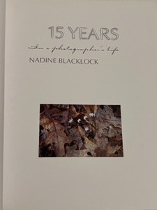 lot 350 image: Signed Copy of 15 Years in a photographers Life by Nadine Blacklock