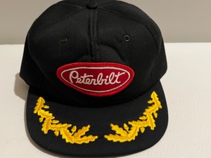 lot 346 image: Vintage 80s PETERBUILT Puffy Truckers Tonkin Snapback USA Made NOS