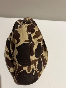 lot 347 image: Vintage 60s YA Hunting Camo Puffy Lined Sportmans Hat Mens - Size Large