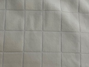 lot 366 image: NEW Avasa for Lovesac Large Grid Velvet Decorative Pillow Cover