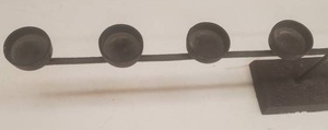 lot 375 image: POTTERY BARN Rustic Votive Centerpiece Candleholder