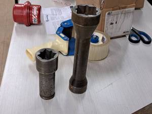 lot 294 image: Lot of (2) Large Sockets