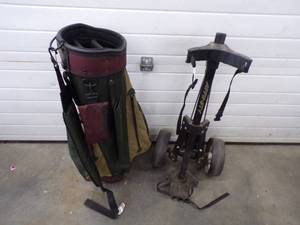 Golf Bag with Cart