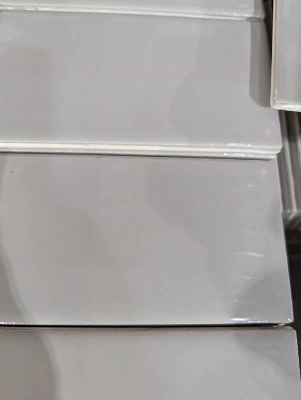 lot 4 image: Daltile Restore Ash Gray 3 in. x 6 in. Glazed Ceramic Wall Tile (14 sq. ft.)