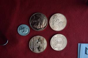 Lot of (4) COPPER COLLECTIBLES - 1 OZ AVDP COPPER ROUNDS BU PANDA GROUP