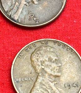 Lot of (15) WHEAT PENNIES - 1940s Wheat Pennies Philadelphia and Denver Mint FG-VF