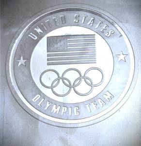 Lot of (1) 10 TROY OUNCE SILVER BARS  - SILVER BULLION BARS  - USA OLYMPIC TEAM USA