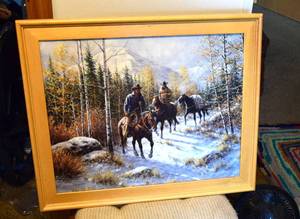 Jack Terry prints - Whitewater Crossing and Early Snow