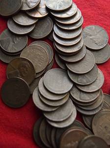 Lot of (50) Wheat Pennies