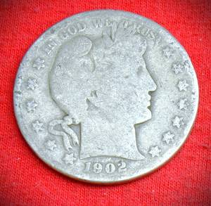 Lot of (5) EARLY 20TH CENTURY BARBER HALF DOLLARS FULL 90% SILVER