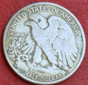 Lot of (1) 1947 WALKING LIBERTY HALF DOLLARS    MOSTLY FINE OR BETTER 90% SILVER