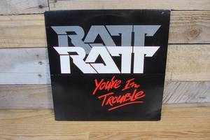 lot 16 image: Ratt - Youre In Trouble - Vinyl Record - 1985
