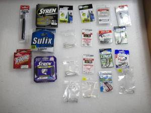 Lot of 21 Hooks Line and Sinker Fishing Gear
