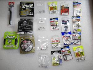 Lot of 21 Hooks Line and Sinker Fishing Gear