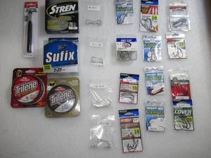 Lot of 21 Hooks Line and Sinker Fishing Gear