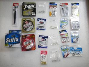 Lot of 21 Hooks Line and Sinker Fishing Gear