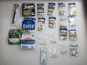 Lot of 21 Hooks Line and Sinker Fishing Gear