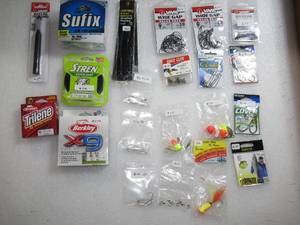 Lot of 23 Hooks Line and Sinker Fishing Gear