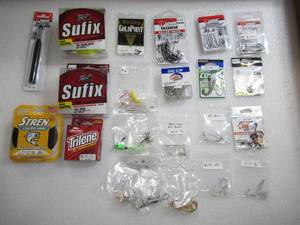 Lot of 25 Hooks Line and Sinker Fishing Gear