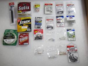 Lot of 21 Hooks Line and Sinker Fishing Gear