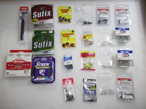 Lot of 21 Hooks Line and Sinker Fishing Gear