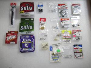Lot of 25 Hooks Line and Sinker Fishing Gear
