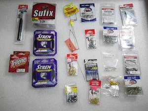 Lot of 23 Hooks Line and Sinker Fishing Gear